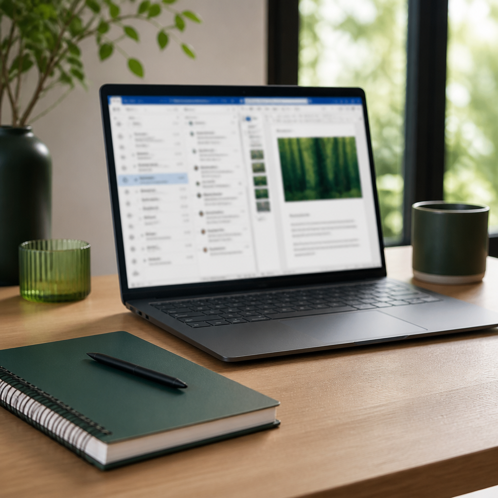 Microsoft 365 email and documents workspace