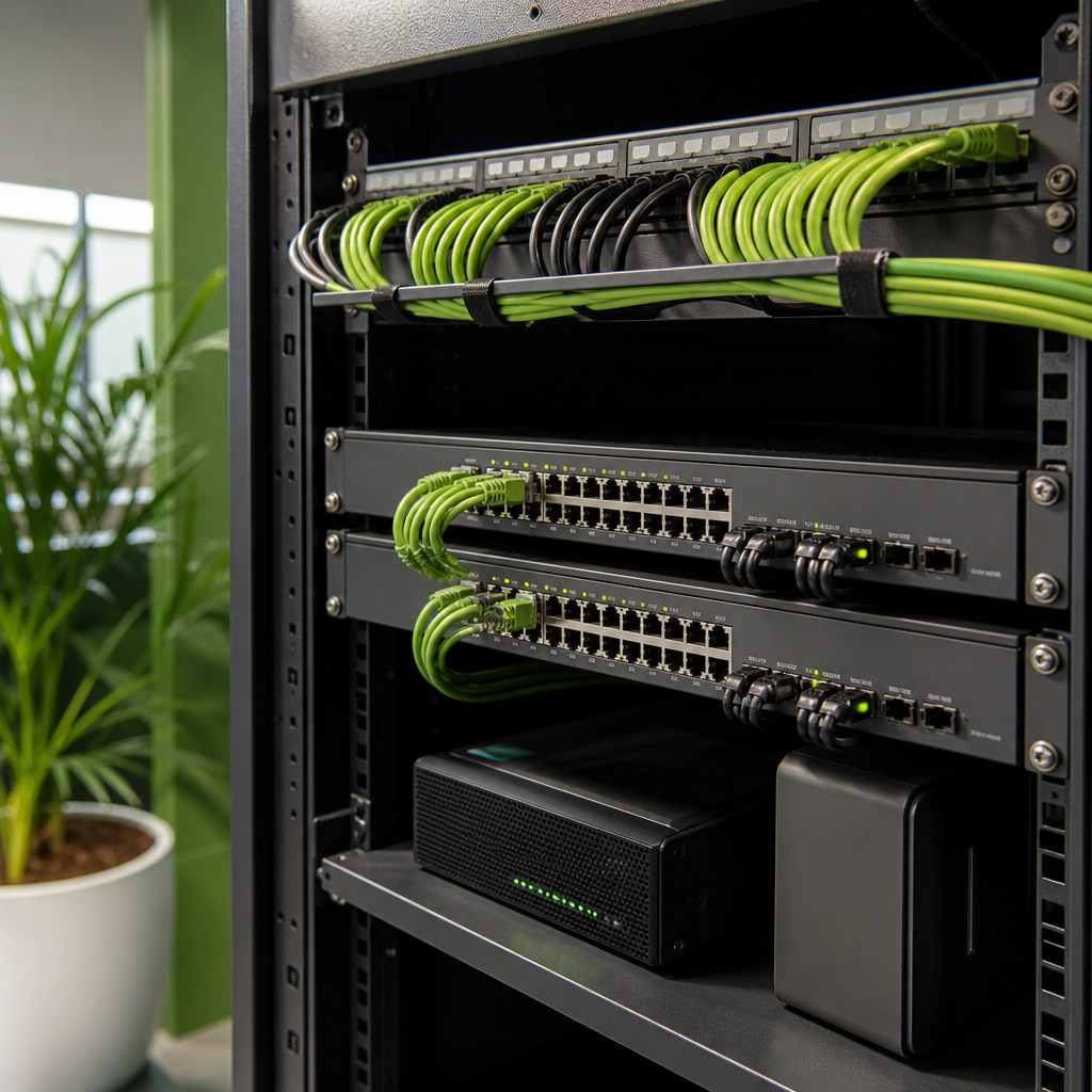 Office network switches and server gear